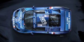 Bugatti EB110 Le Mans Design Sketch Render