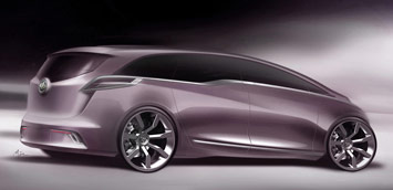 Buick Business Concept Design Sketch