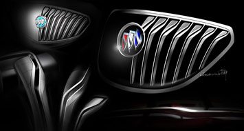 Buick Business Concept Grille Design Sketch