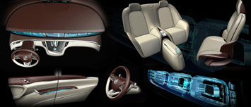 Buick Business Concept Interior Design Sketch