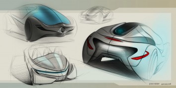 Buick Ula Concept - Design Sketches