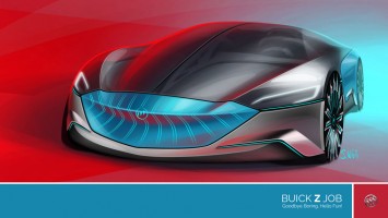 Buick Z Job Concept - design sketch by Scott Wu