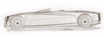Cadillac Ciel Concept Design Sketch