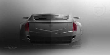 Cadillac Elmiraj Concept - Design Sketch