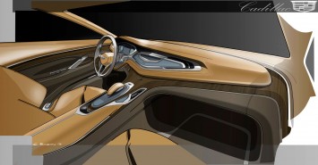Cadillac Elmiraj Concept - Interior Design Sketch