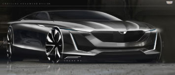 Cadillac Escala Concept - Design Sketch Render