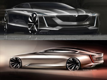  Cadillac Escala Concept - Design Sketches