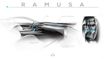 Camal Ramusa Concept Interior Design Sketches