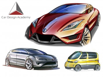 Car Design Academy - Car Design Sketches