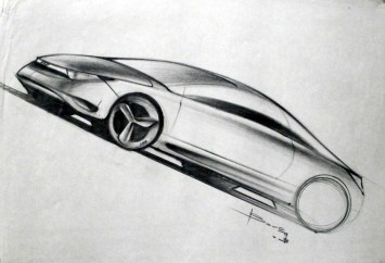 Car Design Sketch by Luciano Bove