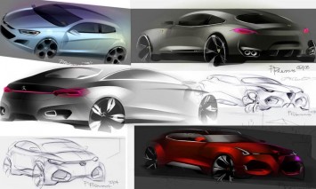 Car Design Sketches by Patrik Palovaara