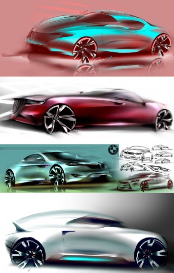 Car Design Sketches by Sebastian Mihai Stoianov