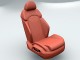 Audi R8 seat free 3D model