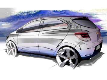Chevrolet Onix Design Sketch
