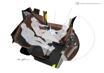 Chris Bangle REDS Concept Interior Design Sketch Render