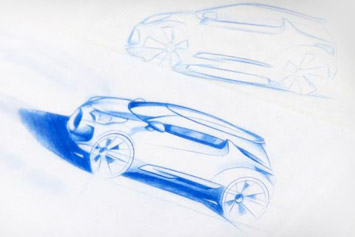 Citroen DS3 Design Sketches