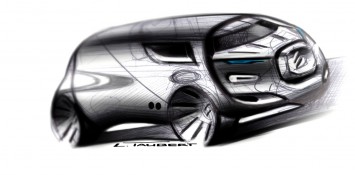 Citroen Tubik Concept Design Sketch