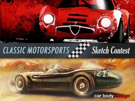 Classic Motorsports Design Sketch Contest