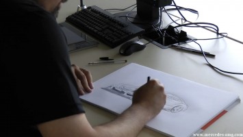 CLS 63 AMG Design Sketch