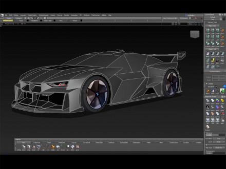 Sketch Modeling a Car Exterior in Autodesk Alias AutoStudio