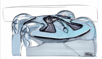 Concept Car Design Sketch by Akos Szaz