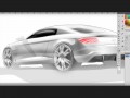Concept car digital sketching tutorial