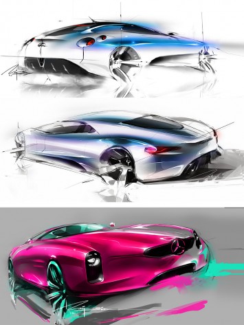 Concept Design Sketches by Mike Kim