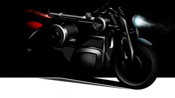 Curtiss Motorcycles Zeus Concept Design Sketch