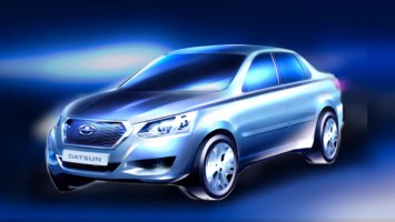 Datsun model for Russia - Preview design sketch