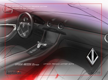 Destino Open Concept - Interior - Dashboard Design Sketch