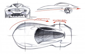 Disco Volante Concept 2012 Design Sketches