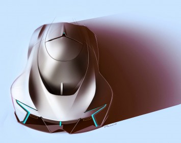Dodge Concept Design Sketch by Adam Riccobelli