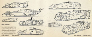 Drive Design Sketches