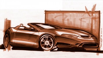 DSK ISD - Car design sketch