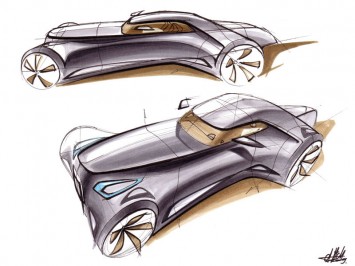 Duesenber design sketches by Nedzad Mujcinovic