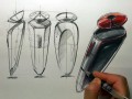 Electric Razor Sketch 