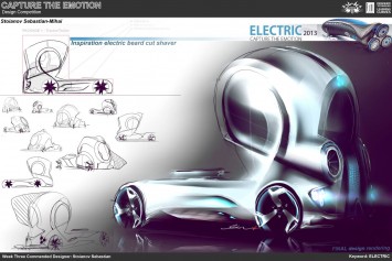 Electric Truck Concept Design Sketch by Stoianov Sebastian