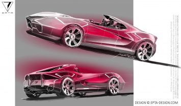 Epta Design Carmen Concept Design Sketches