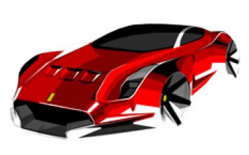 Ferrari Concept Design Sketch