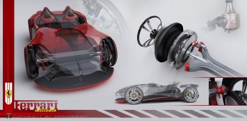 Ferrari Millenio Concept Design Sketches