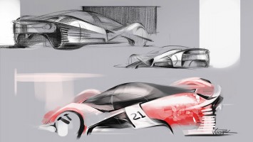 Ferrari P2045 by Jiyeong Vera Park - Design Sketches