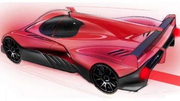 Ferrari P4-5 LMP Design Sketch