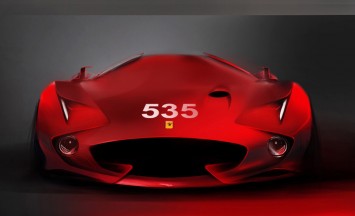 Ferrari Taruffi Concept Design Sketch by Quentin Huber