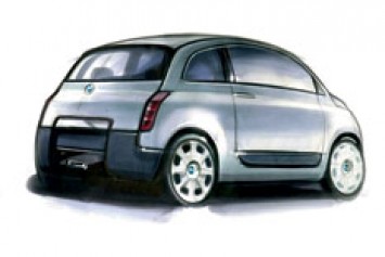 Fiat 500 design sketch
