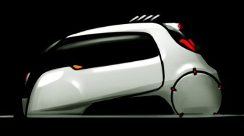 Fiat Mio FCC III Concept Design Sketch