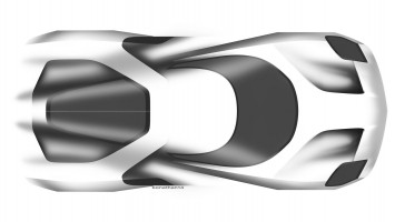 Ford GT Design Sketch render by Colin Bonathan