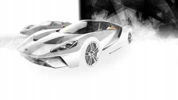 Ford GT Design Sketch Render by Garen Nicoghosian