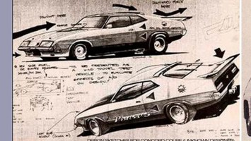 Ford Mad Max Interceptor - Design Sketches