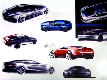 Ford New Mustang - Design Sketches