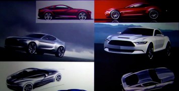Ford New Mustang - Design Sketches